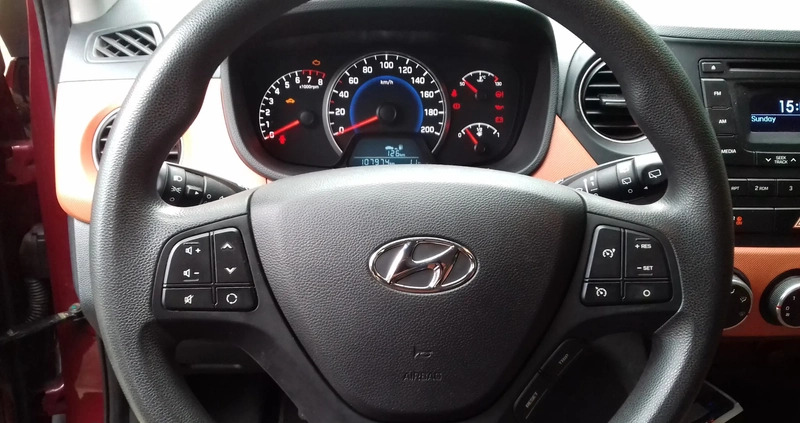 Hyundai i10 cena 26800 przebieg: 108000, rok produkcji 2014 z Garwolin małe 56